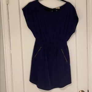 Trendy Navy Dress